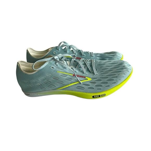 Brooks ELMN8 7 Running Track Spikes Shoe Unisex Mens 12 NEW - Picture 2 of 11